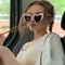 Neue große Herz Sonnenbrille Frauen Vintage Marke Designer Sonnenbrille Sonnenbrillen weiblich uv400 heißer Verkauf lustige vielseitige Sonnenbrille
