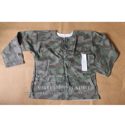 Reproduktion Cosplay Deutsch M40 Splitter Muster Tarnung Kittel Nordland 1944 Image