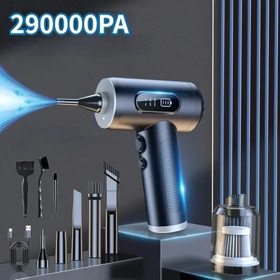 Auto Staubsauger Drahtlose Staubsauger Handheld Vakuumpumpe Mini Vakuum Cordless Roboter für Auto Image
