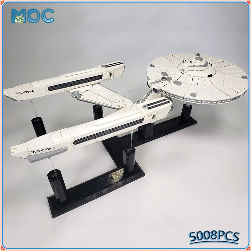 U. s. s. Unternehmen NCC-1701-A-uccs Modell Moc Bausteine DIY montieren Ziegel Raum Sammlung kreative Spielzeug Geschenke 5008pcs Image