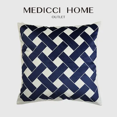 Medicci Hause Kissen Abdeckung Sich Kreuzenden Geometrische Samt Gedruckt Moderne Nordic Wohnzimmer Sofa Dekorative Kissen Fällen 50x50cm Image