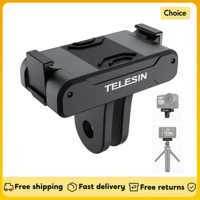 Telesin Magnet-Schnell wechsel halterung für Action-Kamera-Metall kamera halterung mit Sport kamera adapter kompatibel mit Action