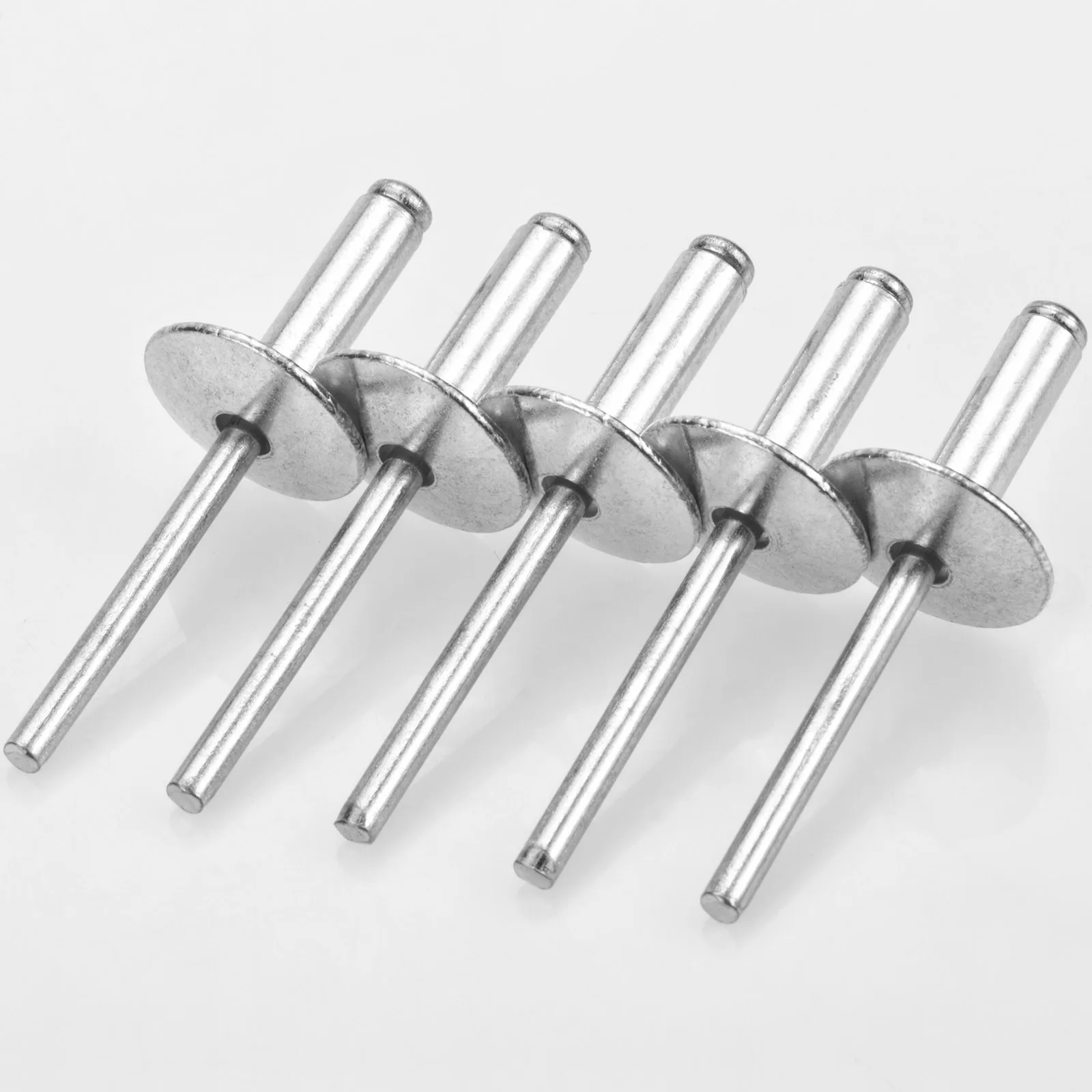 30 Stück Blindnieten mit großem Flansch, Aluminium-Popnieten, Sortimentsset, Blindniete, Flanschdurchmesser 5/8 Zoll (16 mm) Image