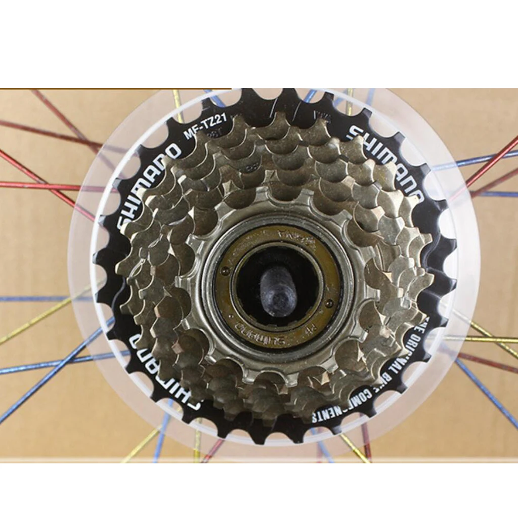 ABS Kunststoff Fahrrad Bike Rad Speichen Protector Schutz Kassette Freilauf Schutz für Mountain Bikes Straße Fahrräder Faltrad