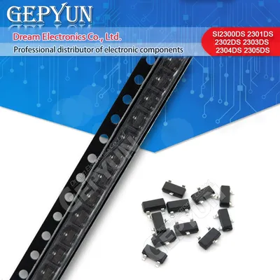100pcs si2300 sot23 si2301 si2302 si2303 si2304 si2305 si2306 si2307 si2308 sot si2309 sot-23 neuer Image