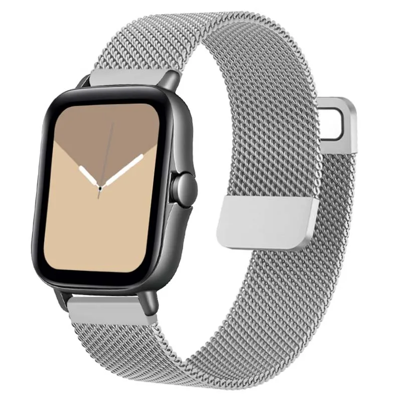 20mm/22mm Band für amazfit gts 3/2/2e/gts2 mini/gtr3/3 pro gtr 3 42mm/47mm/2/2e magnetisches Metall armband amazfit bip Armband Image