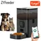 4L Automatische Pet Feeder Große Kapazität Tuya APP Smart Katze Feeder Hund Slow Food Dispenser Mit WIFI Stimme Timing Auto haustiere Schüssel