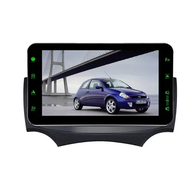 Autoradio Android 14 Video Player Stereo für Ford Ka 2008-2012 Autoradio Tonbandgerät GPS Multimedia Head Unit Carplay Touch