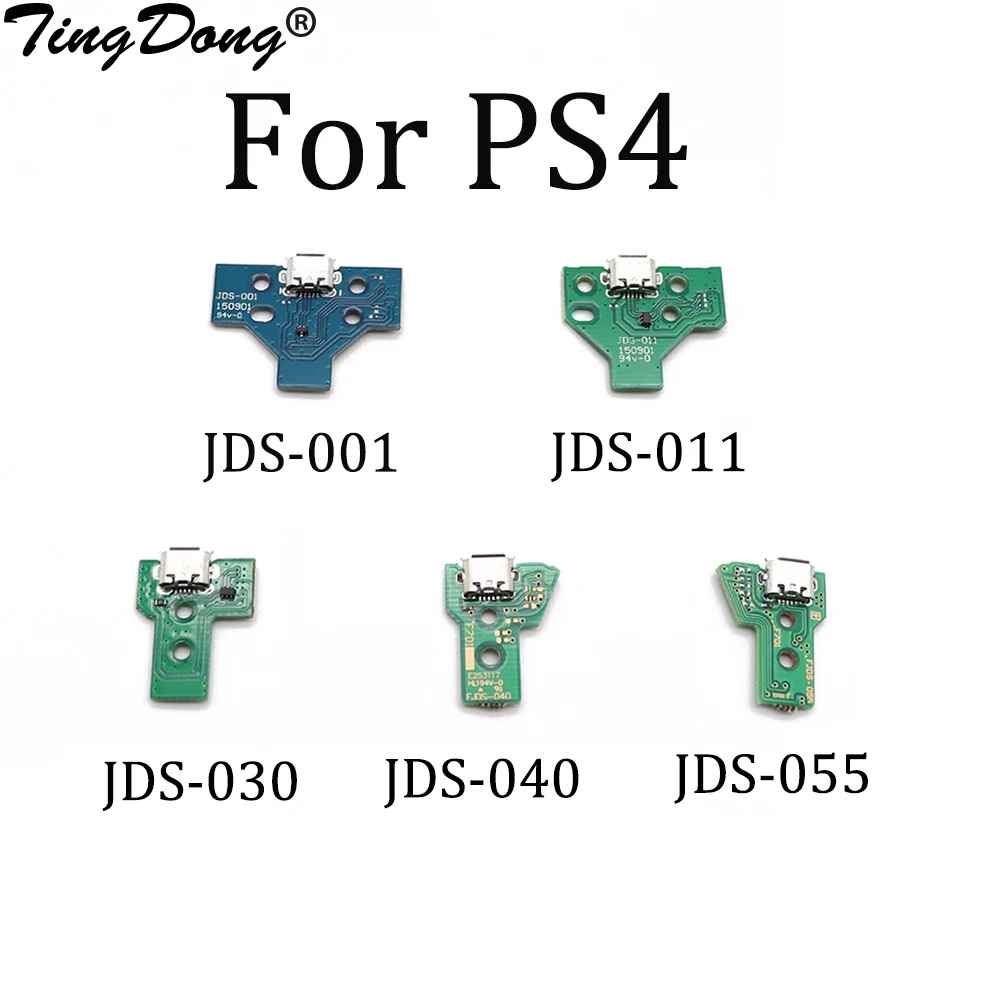 10PCS Für PS4 Controller USB Lade Port Buchse Ladegerät Bord Stecker 001 011 030 040 050 JDS001 JDS011 JDS030 JDS050 Image