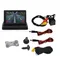 Auto-Monitor-Display, faltbar, Farb-TFT-LCD, 4,3-Zoll-Spiegel, HD-Bildschirm für Rückfahrkamera, Backup Reaverse