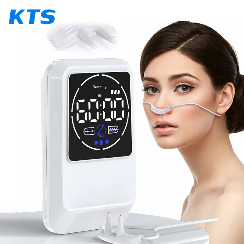 Kts Rhinitis Laser therapie gerät 650nm Bio lichttherapie Rhinitis Phototherapie gerät Nasopharyngeal pflege juckende Nasen entlastung Image