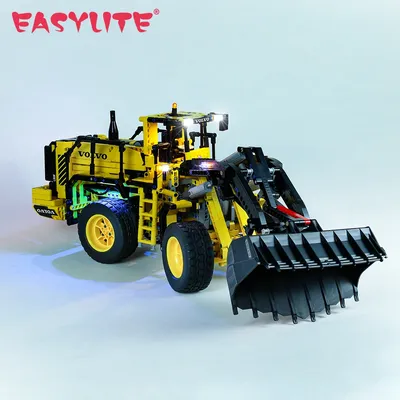 EASYLITE LED Licht Kit Für Technische 42030 Volvo L350F Rad Last Bricks DIY Spielzeug Beleuchtung Set Nicht Enthalten Bausteine Image
