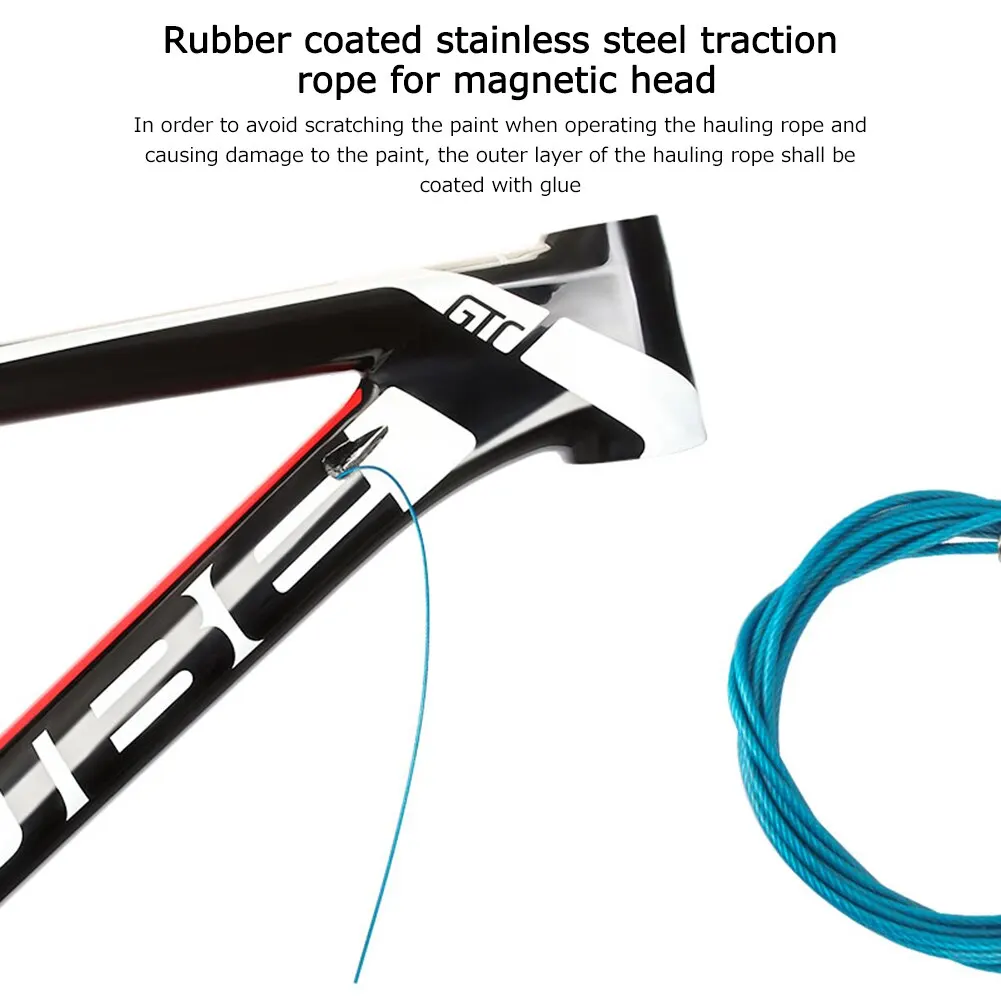 Toopre Bike interne Kabel führung Werkzeuge Set Mountain Road Fahrrad rahmen Hydraulik drahts chieber Schnell verschluss Fahrrad Reparatur satz Image