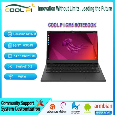 GenBook-RK3588 OpenSource ARM Linux Laptop, 14-Zoll RK3588 8/32G LPDDR5 Image