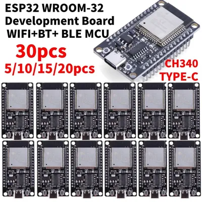 Esp32 WROOM-32 entwicklungs platine 5v TYPE-C ch340c wifi + bluetooth ultra-geringer strom verbrauch Image
