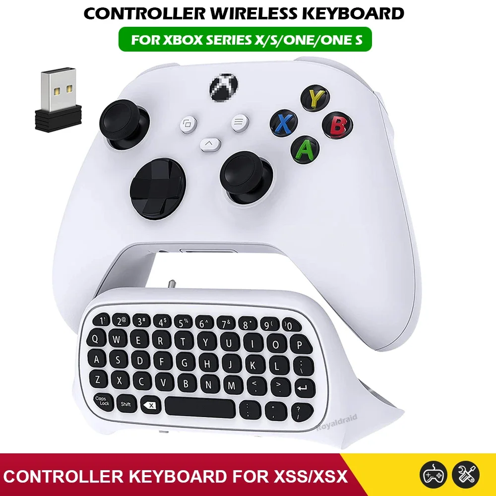 2,4G Drahtlose Bluetooth-Kompatibel Tastatur für Xbox One S Controller Gamepad Joystick Tastatur Für Xbox Serie S X spiel Zugang Image