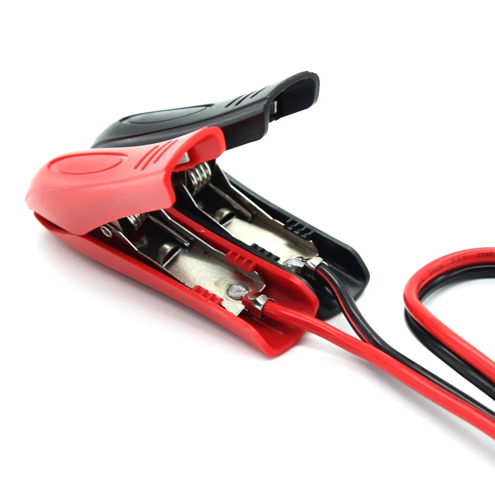 Batteriekrokodilklemme auf Sae-Anschluss, Verlängerungskabel, 16 AWG Sae, 2-polig, Schnellkupplung an Krokodilklemmen, Anschlusskabel Image