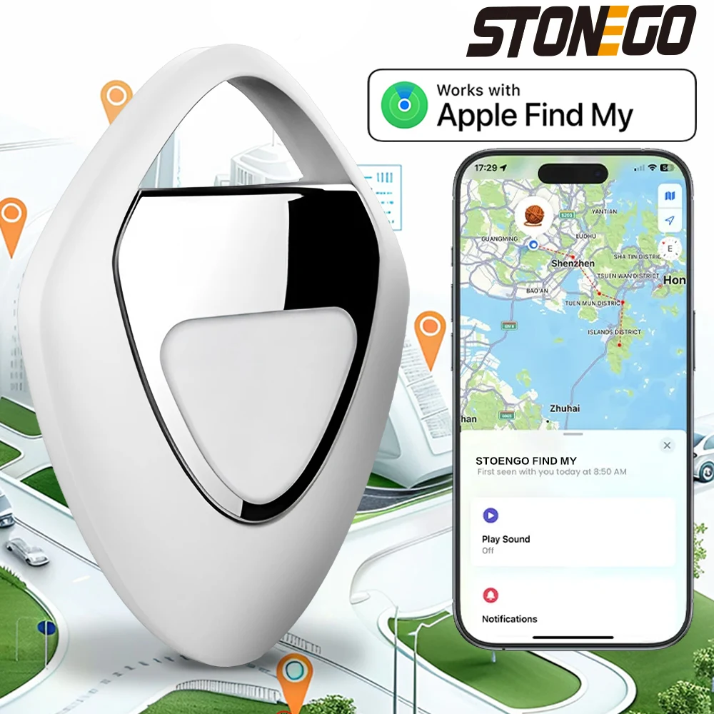 Für ios finde meine app mini gps tracker bluetooth-kompatibler itag global position ierungs finder anti-lost key locator smart itag wallet Image