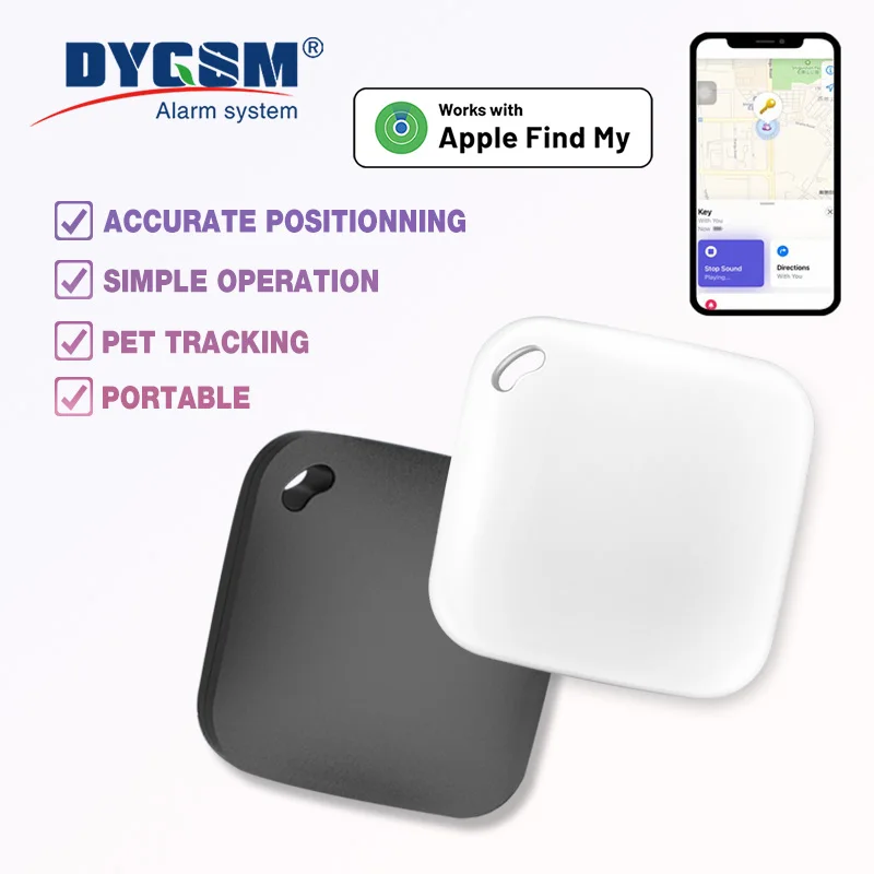Der intelligente GPS-Tracker funktioniert mit Apple Find My APP Pet Kids Bagage Key Tracking Global Accurate Positioning Bluetooth Tag Tracker Image