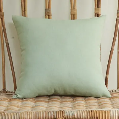 Wasserdichte schlichte Kissen bezug für Sofa moderne einfache quadratische Kissen bezug Wohnzimmer Image