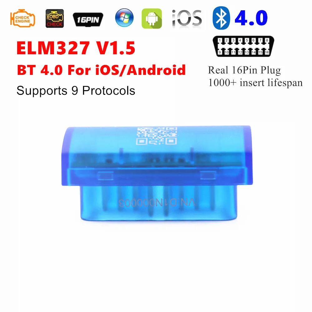 Heißer Verkauf V05L4 ELM327 OBD2 V01L4 ELM327 V2.1 Bluetooth Für IOS/Android MINI ELM 327 OBD2 Auto Reader Image