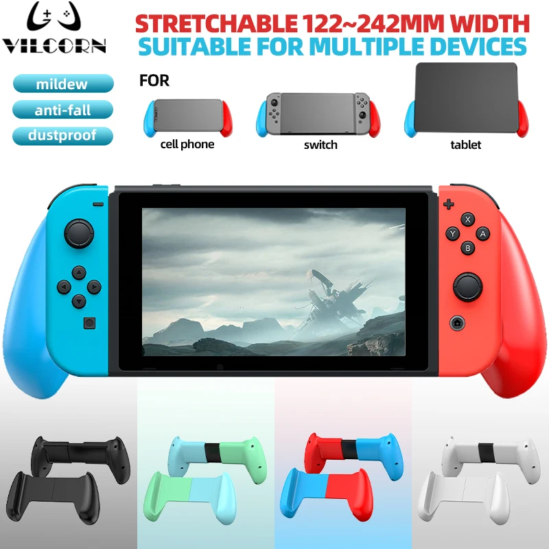 Handgriff für Switch/Oled Host Handheld austauschbare Schutzhülle Ständer Halter für Android IOS Handy Tablet Image