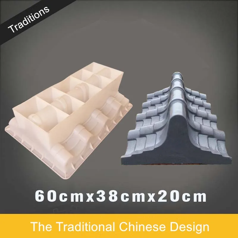 Dach herstellung Kunststoff beton form, klassische umschließende Wand abdeckung Design leisten, Kunststoff-Trenn form, 60cm
