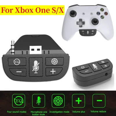 Kopfhörer Game Controller Sound Enhancer für Xbox One S/X/XSX/XSS/Elite/Elite2 Gamepad Headset Image