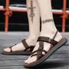 Lässige flache Mann Sandalen Outdoor-Schuhe für Männer Original Luxus 2024 Sommer große Größe bequeme Nummer 41 v billige Liquidation h