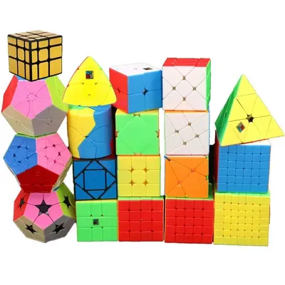 Moyu Meilong 2x2 3x3 4x4 5x5 6x6 7x7 8x8 Polaris Puzzle-Serie Geschwindigkeit Magic Cube Bildung