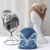 y2k warmer Stern Skimütze Ma Haimao Winter gestrickt Kleinkind Beanie Pelzmützen Schmetterling Strickmütze y2k Acryl Hip Hop Würfel Mütze Mützen