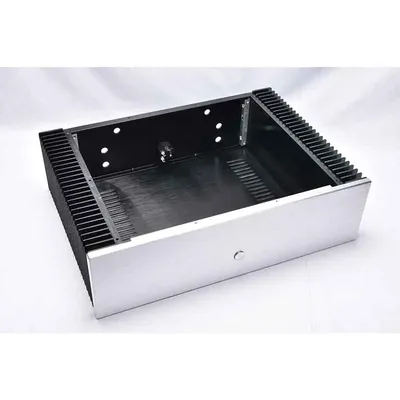 KYYSLB 430*120*310MM BZ4312 Alle Aluminium Verstärker Chassis Leere Box Gehäuse Diy Klasse A Home Image