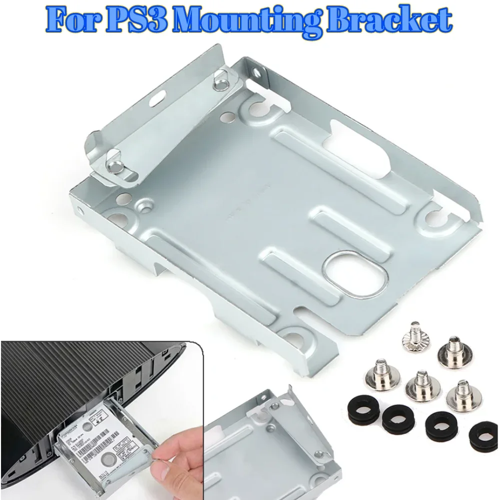2/1pcs für ps3 super schlanke Festplatten laufwerk HDD Montage halterung Schrauben Image