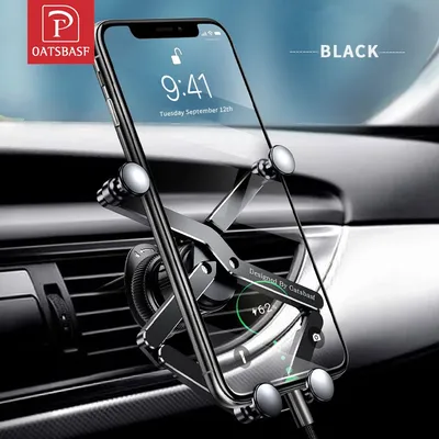 Oatsbasf Car Phone Mount Smartphone GPS Phone Holder For iPhone 14 15 Pro Max poco f3 pro Xiaomi