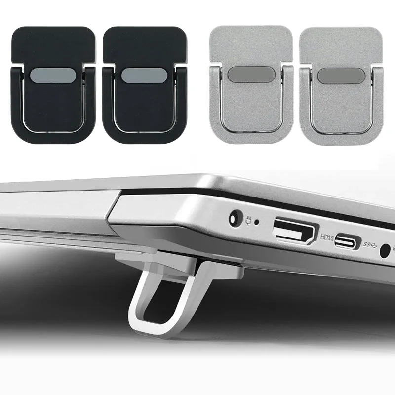 2-teiliges Set Laptop-Ständer für Computer-Tastatur Erhöhung Mini Tragbare Laptop-Ständer für Notebooks Image