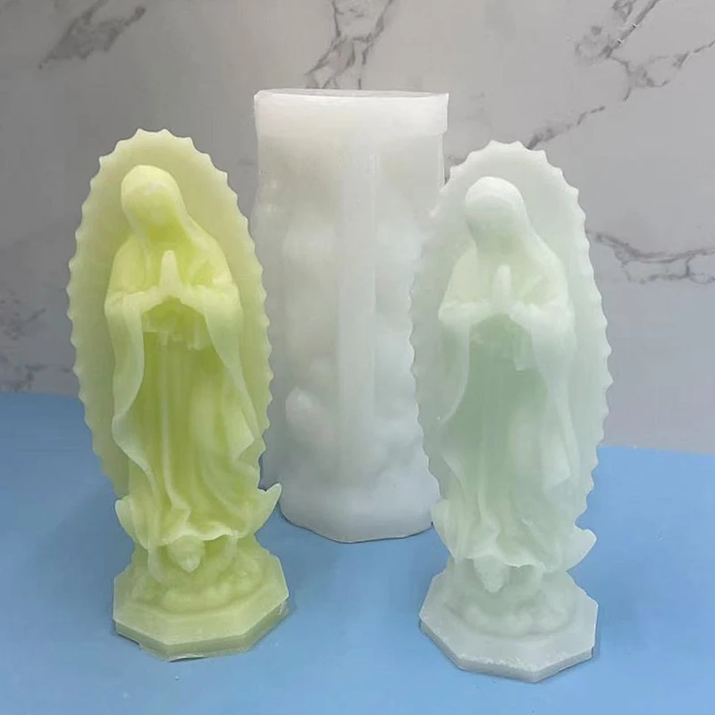 Porträt mit einem Charakter, Aromatherapie-Kerze, Silikonform, DIY-Diffusor für den menschlichen Körper, Gipsschmuck, Aromatherapie-Form Image