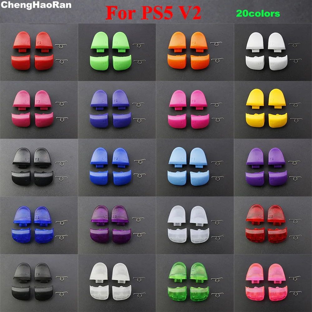 Cheng haoran 1set für ps5 v 2,0 BDM-020 controller l1 r1 l2 r2 Trigger Schulter knöpfe Federn ersetzen Zubehör Ersatzteile Image