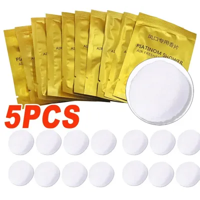 Car Air Vent Fragrance Tabs Perfume Refills Aroma Replacement Cotton Wicks Solid Absorbent Cotton