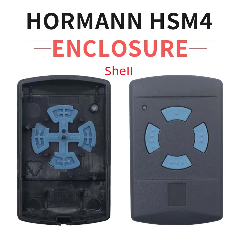 Schale HORMANN HSM4 868 Gehäuse Ersatz ABS Blaue Taste Image