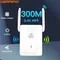 300 MBit/s WLAN-Repeater 2,4 GHz Router Wireless Booster Langstrecken verstärker Netzwerk Extender für Heim/Büro EU/US-Stecker einfach eingestellt