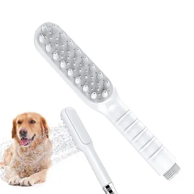 Hund Dusch kopf multifunktion ale Hund Bad Massage Sprayer Indoor Outdoor Haustier Reinigung Dusch Image