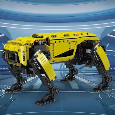Aoger Technisches Roboter-Ziegelspielzeug, der APP und RC motorisierte Boston Dynamics Big Dog Modell 15066, AlphaDog-Bausteine, Kinderspielzeug, Geschenk Image