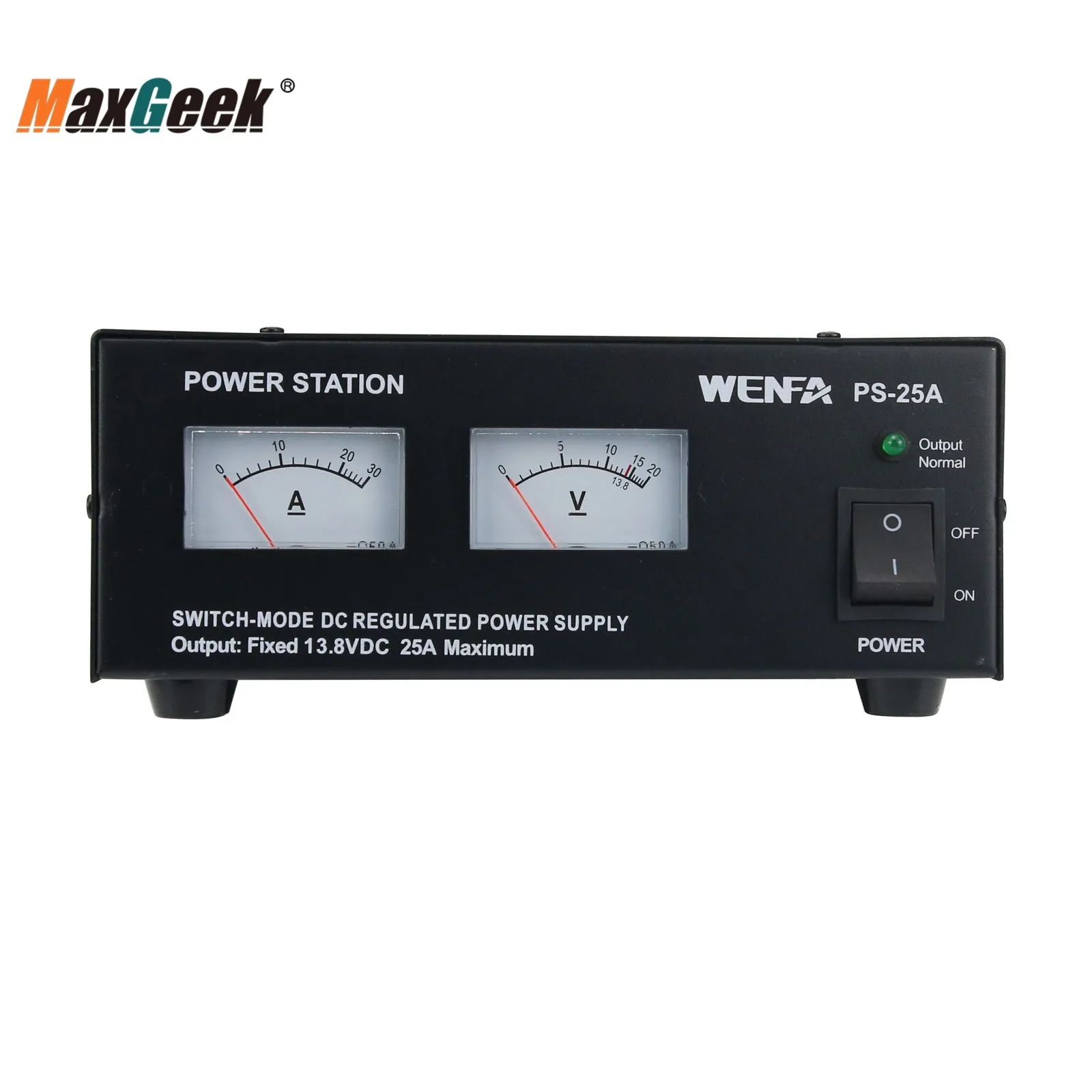 Maxgeek 25A Auto Radio Station Schalt Netzteil DC 220V zu 13,8 V Radio Basis Schalt Power Regler Image