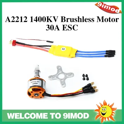 Xxd a2212 1400kv bürstenloser Motor 30a esc Motor drehzahl regler Combo Set für RC Starr flügel Flugzeug Hubschrauber