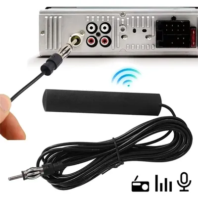 DC 5-12V Auto elektronische Fun kantenne 85-860MHz Auto am/fm Radio Antenne Signal verstärker Booster Antenne für PKW LKW Motorrad