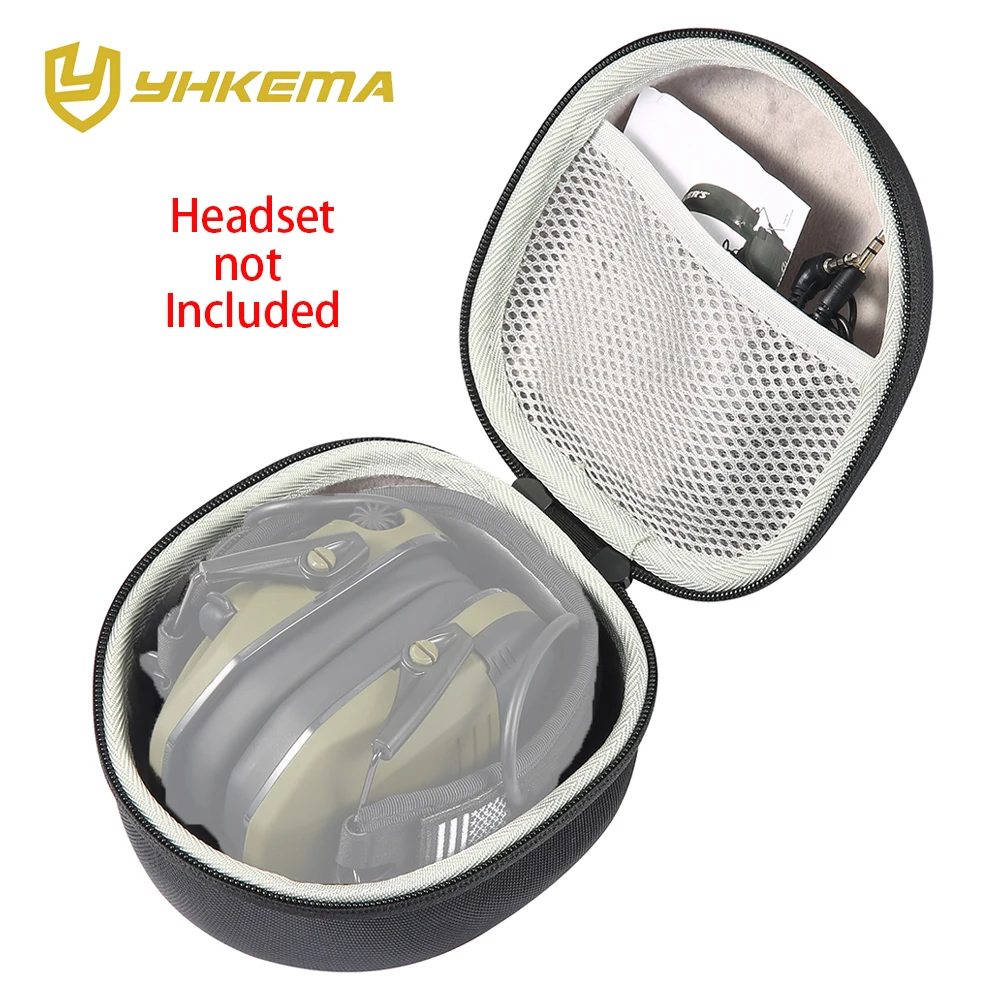 Stoßfeste Hartschalen-Tragetasche, Aufbewahrung, Reisetasche für Wanderer, Howard Leight Impact Sport, Klangverstärkung, elektrischer Ohrenschützer