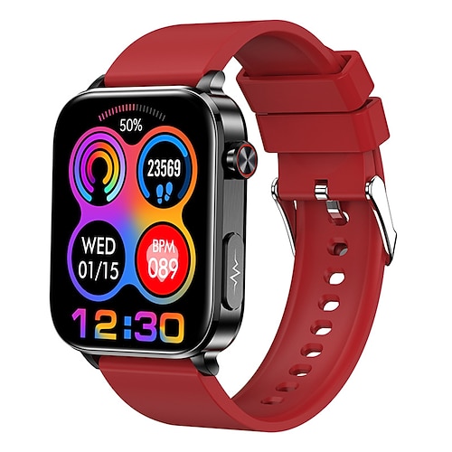 TK15 Smartwatch Reloj Gesundheits-Fitness Tracker Smartwatch Wasserdicht HD-Display BT-Anruf mit Schlafmonitor Intelligente Uhr Image