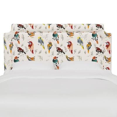Vanessa Headboard - Clipped, Clipped/Aviary Multi, King - Grandin Road