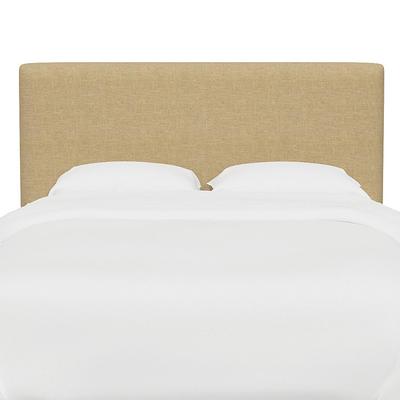 Vanessa Headboard - Rectangular, Rectangular/Linen Sandstone, King - Grandin Road