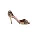 Kate Spade New York Heels: Tan Animal Print Shoes - Women's Size 8